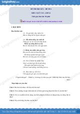 Đề thi học kì 2 Văn 12 Cánh diều - Đề số 6